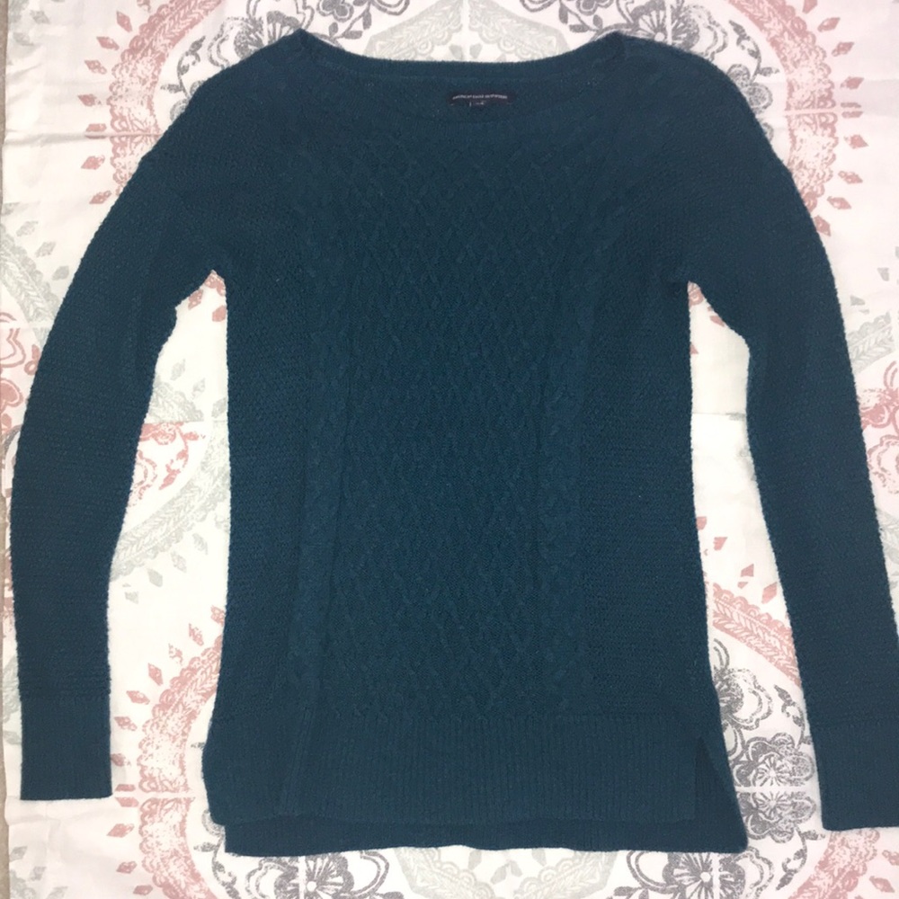 American Eagle Teal Sweater, never worn!